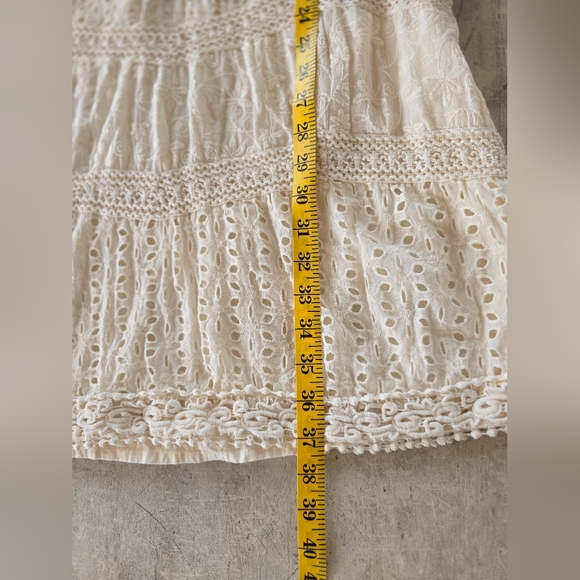 NOT FOR SALE Sundance Cream Lace Dress - Picture 8 of 9